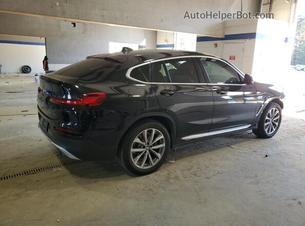5UXUJ3C55KLG54437 2019 BMW X4 Black Задня права чверть