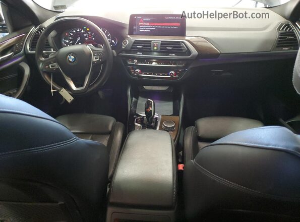 5UXUJ3C55KLG54437 2019 BMW X4 Black Вид панелі приладів