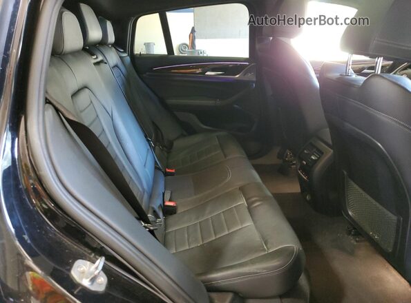 5UXUJ3C55KLG54437 2019 BMW X4 Black Вид задньої частини салону