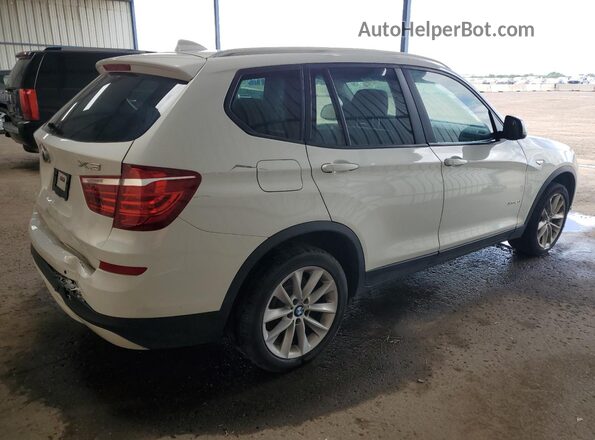 5UXWX9C54G0D64421 2016 BMW X3 White 