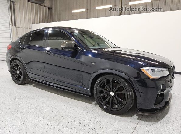 5UXXW7C32H0U26343 2017 BMW X4 Blue 