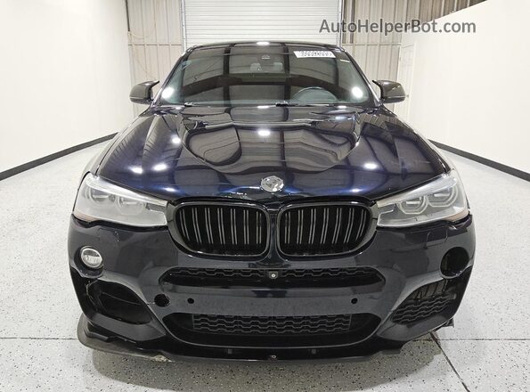 5UXXW7C32H0U26343 2017 BMW X4 Blue 