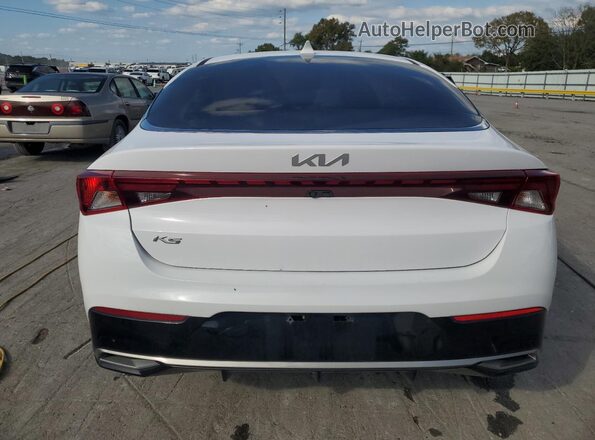 5XXG14J2XNG148262 2022 KIA K5 White Вид ззаду
