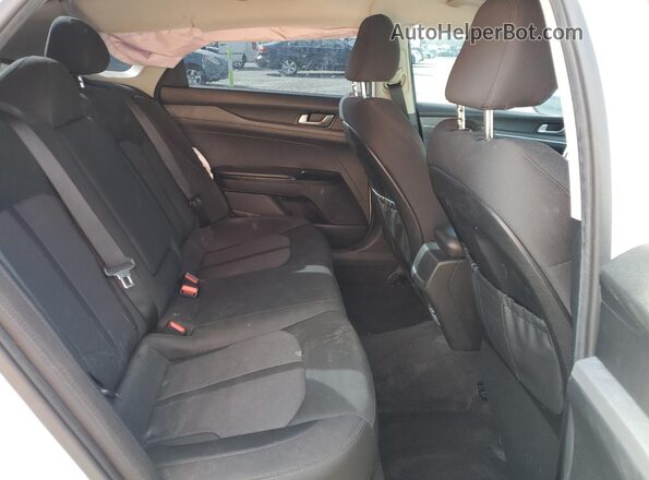 5XXG14J2XNG148262 2022 KIA K5 White Вид задніх сидінь