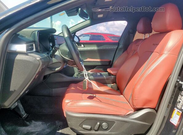 5XXG64J22NG100336 2022 KIA K5 Black Vista interior delantera