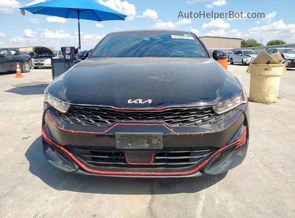 5XXG64J22NG100336 2022 KIA K5 Black Vista frontal