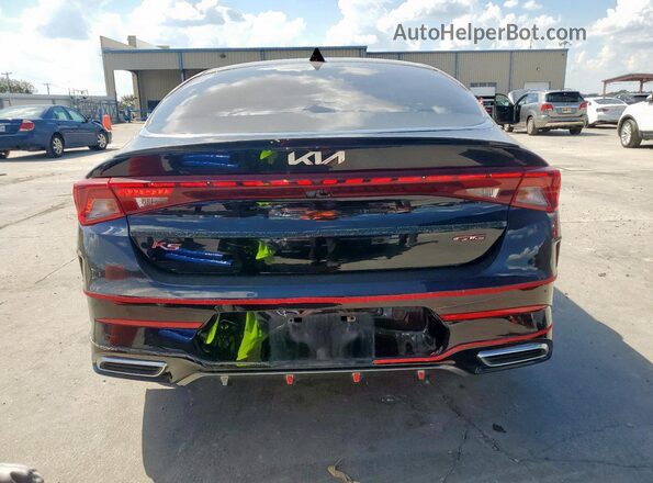 5XXG64J22NG100336 2022 KIA K5 Black Vista trasera