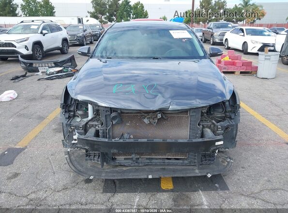 5XXGT4L34LG424142 2020 KIA OPTIMA Gray Rear interior view