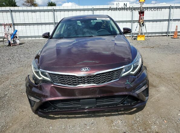 5XXGT4L36LG382265 2020 KIA OPTIMA Maroon წინა ხედი