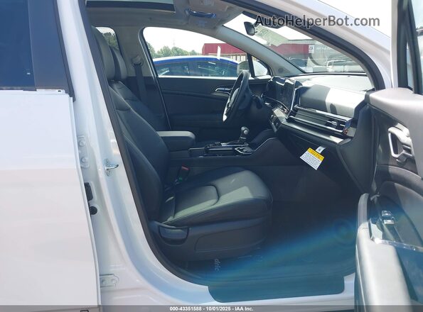 5XYK33DF7SG298740 2025 KIA SPORTAGE White Widok wnętrza z przodu