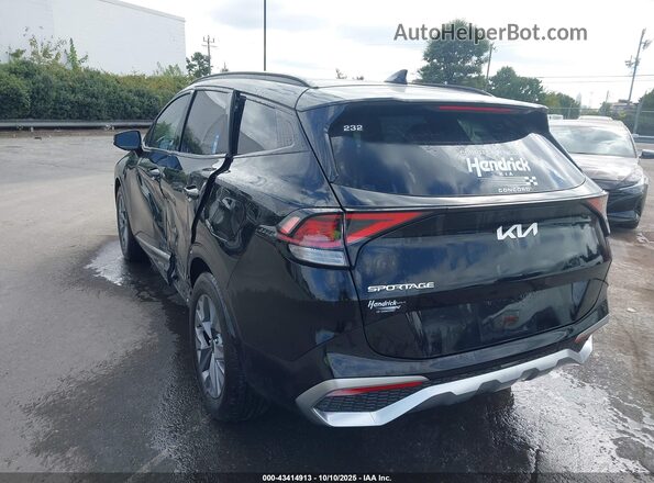 5XYK43DF7SG263063 2025 KIA SPORTAGE Black უკანა მარცხენა