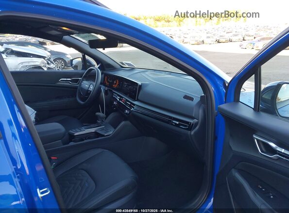 5XYK6CDF0TG341971 2026 KIA SPORTAGE Blue Вид салону спереду