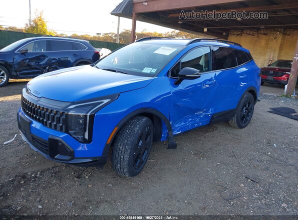 5XYK6CDF0TG341971 2026 KIA SPORTAGE Blue Передня ліва чверть