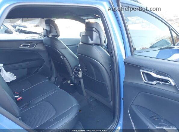 5XYK6CDF0TG341971 2026 KIA SPORTAGE Blue Вид наклейки з VIN-кодом