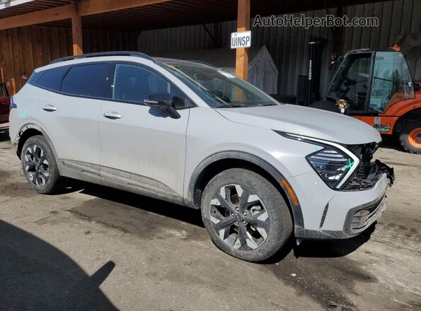 5XYK6CDF4RG223821 2024 KIA SPORTAGE Gray Przód prawy