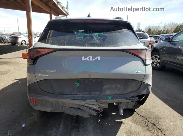 5XYK6CDF4RG223821 2024 KIA SPORTAGE Gray Widok z tyłu