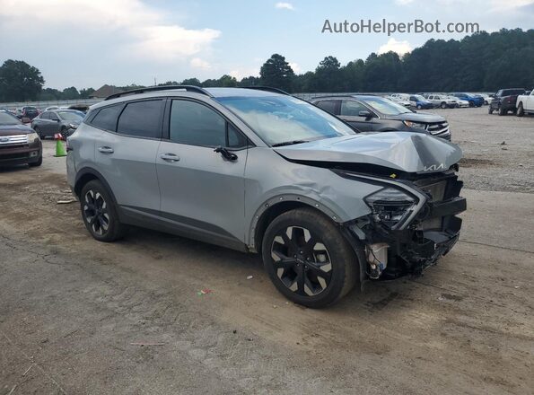 5XYK6CDF7RG154297 2024 KIA SPORTAGE Gray Передня права чверть