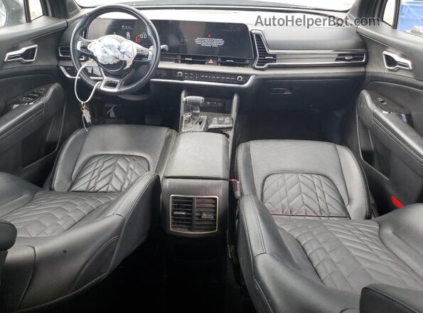 5XYK6CDF7RG154297 2024 KIA SPORTAGE Gray Вид панелі приладів