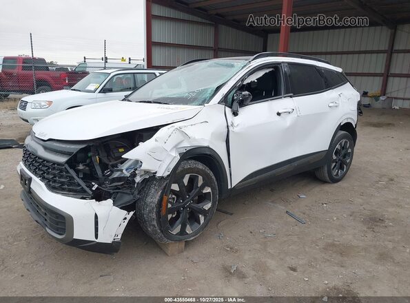 5XYK6CDF7RG195237 2024 KIA SPORTAGE Белый Передняя левая четверть