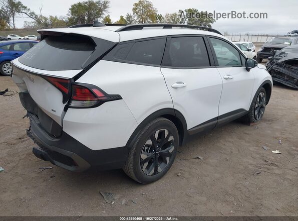 5XYK6CDF7RG195237 2024 KIA SPORTAGE Белый Задняя правая четверть