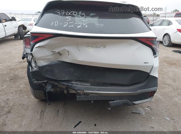 5XYK6CDF7RG195237 2024 KIA SPORTAGE Белый Вид спереди