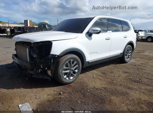 5XYP24GC6RG442787 2024 KIA TELLURIDE Белый Передняя левая четверть