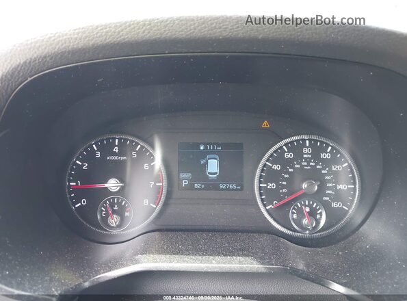 5XYP24HC2LG045910 2020 KIA TELLURIDE Gray Vista de los asientos traseros