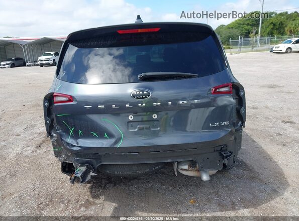 5XYP24HC2LG045910 2020 KIA TELLURIDE Gray 