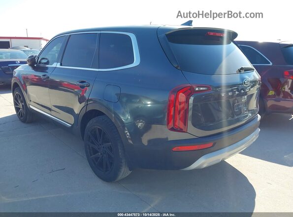 5XYP24HC3LG011247 2020 KIA TELLURIDE Gray Հետևի ձախ
