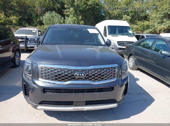 5XYP24HC3LG011247 2020 KIA TELLURIDE Gray Սարքավորումների վահանակի տեսք