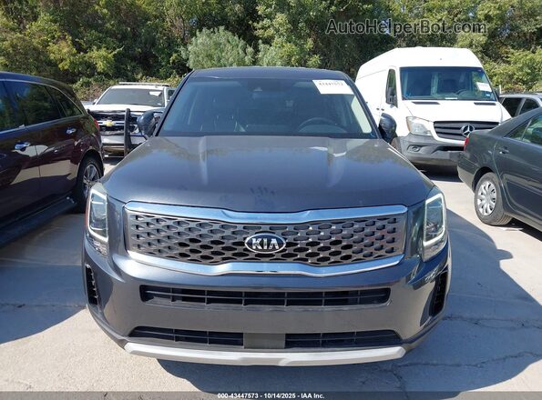 5XYP24HC3LG011247 2020 KIA TELLURIDE Gray Դիմացի տեսք