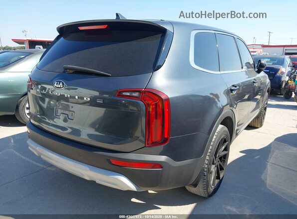 5XYP24HC3LG011247 2020 KIA TELLURIDE Gray Հետևի աջ