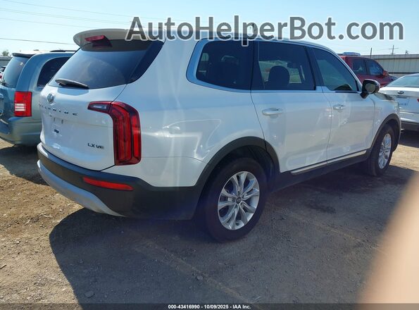 5XYP24HC6LG047093 2020 KIA TELLURIDE White Հետևի աջ