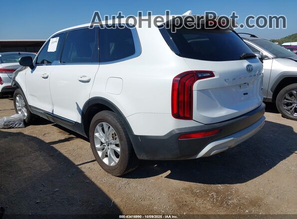 5XYP24HC6LG047093 2020 KIA TELLURIDE White Հետևի ձախ