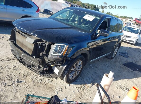 5XYP24HC6NG256420 2022 KIA TELLURIDE Black Przód lewy