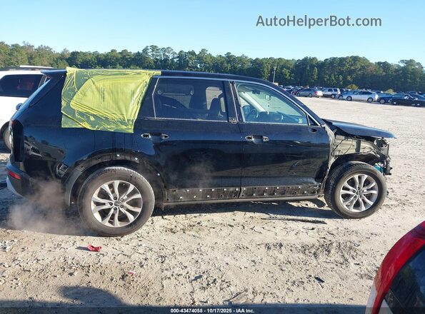 5XYP24HC6NG256420 2022 KIA TELLURIDE Black Widok wnętrza z tyłu