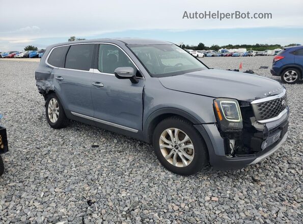 5XYP2DHC3LG008316 2020 KIA TELLURIDE Серый Передняя правая четверть