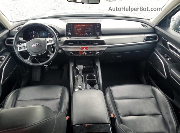 5XYP2DHC3LG008316 2020 KIA TELLURIDE Серый Вид панели приборов