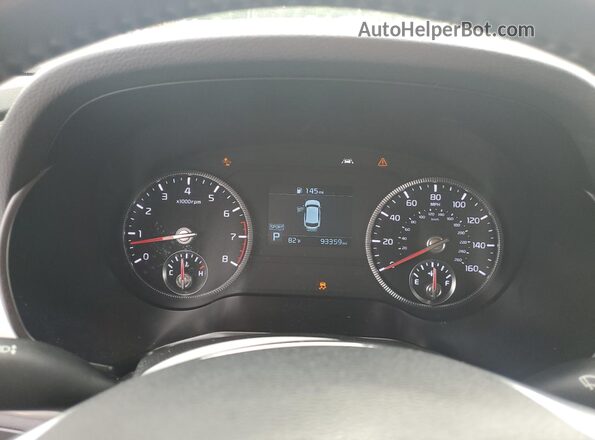 5XYP2DHC3LG008316 2020 KIA TELLURIDE Серый Вид щитка приборов