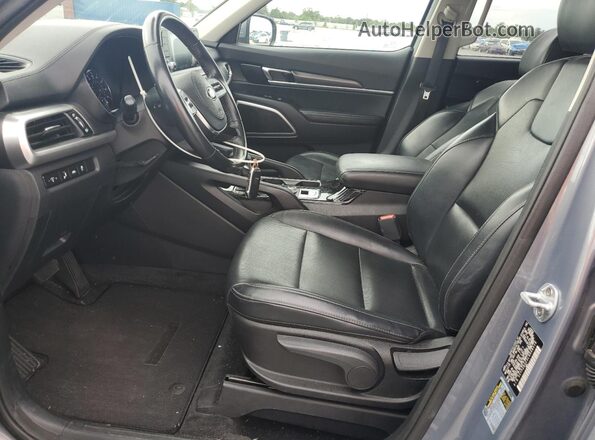 5XYP2DHC3LG008316 2020 KIA TELLURIDE Серый Вид салона спереди