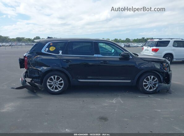 5XYP2DHC5MG179070 2021 KIA TELLURIDE Black Widok wnętrza z tyłu