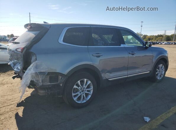 5XYP2DHC6LG010027 2020 KIA TELLURIDE Синий Задняя правая четверть