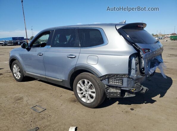 5XYP2DHC6LG010027 2020 KIA TELLURIDE Синий Задняя левая четверть