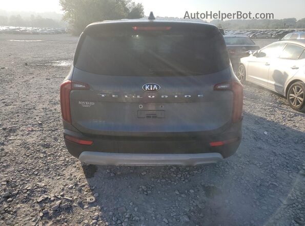 5XYP2DHC8LG004455 2020 KIA TELLURIDE Gray Vista trasera