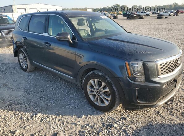 5XYP2DHC8LG004455 2020 KIA TELLURIDE Gray Delantero derecho
