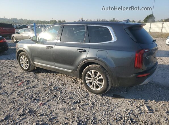 5XYP2DHC8LG004455 2020 KIA TELLURIDE Gray Trasero izquierdo