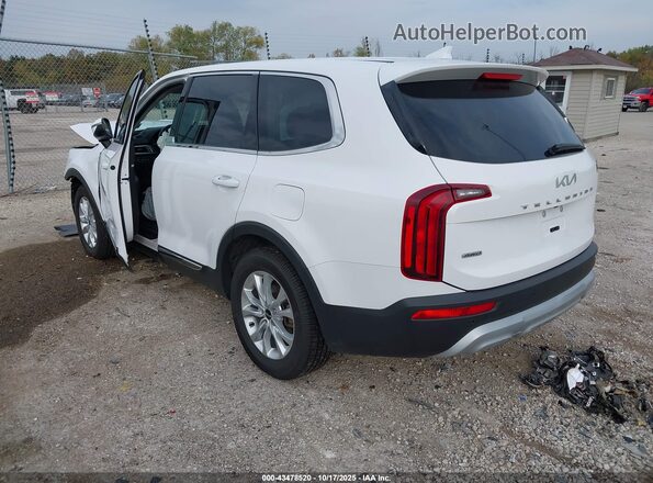 5XYP2DHC8NG199783 2022 KIA TELLURIDE White Задня ліва чверть