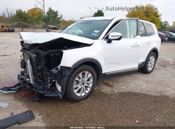 5XYP2DHC8NG199783 2022 KIA TELLURIDE White Передня ліва чверть