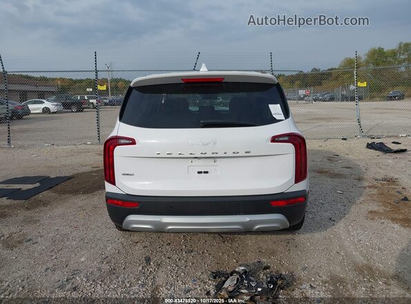 5XYP2DHC8NG199783 2022 KIA TELLURIDE White 
