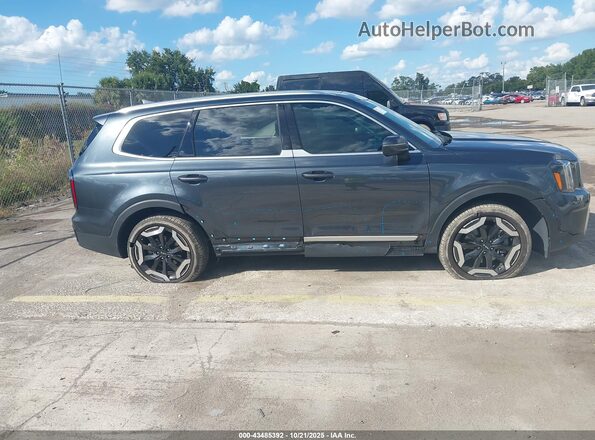 5XYP34GC4RG542352 2024 KIA TELLURIDE Серый Вид задней части салона